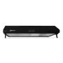 CAMPANA DE COCINA DE PARED 76.2 CM NEGRA CON LUZ LED