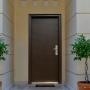 PUERTA EXTERIOR DE SEGURIDAD 13 PASADORES 96 X 213 CM IZQUIERDA EMBERO TIPO MADERA
