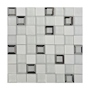 MALLA KEOPS BLANCO TIPO DECORATIVA 30 X 30 CM VIDRIO 1 PIEZA