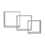 REPISAS DE MDF DE 30 X 30 X 11.7 CM 3 PIEZAS