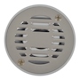 COLADERA REDONDA DE ABS CON REJILLA DE ACERO INOXIDABLE 2 PULGADAS COFLEX