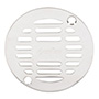 REJILLA REDONDA 10 CM PLATA COFLEX