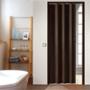 PUERTA INTERIOR PLEGABLE 100 X 215 CM CAFE CASTANO MOKA