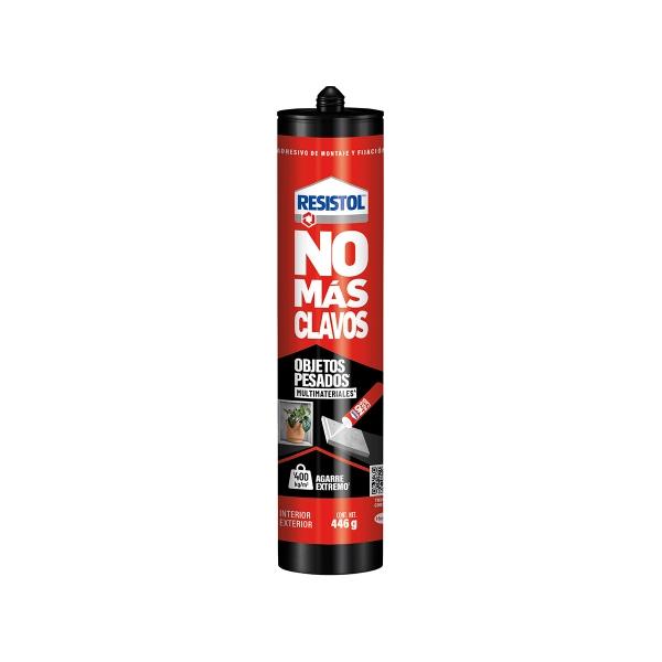 RESISTOL NO MÁS CLAVOS OBJETOS PESADOS BLANCO 446GR