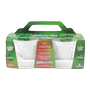KIT DE AROMATICAS NATURAL COMESTIBLE INTERIOR COMPACTO 2 MACETAS CULTIVO CASERO