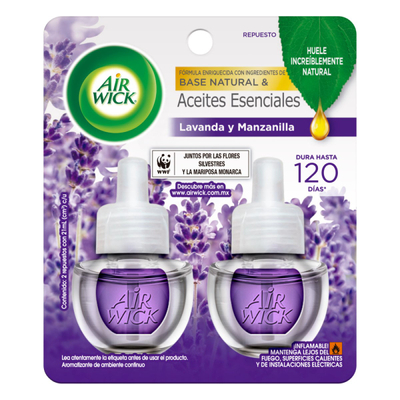 AIR WICK ELECTRICO RELAJACION 2PK