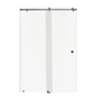 CANCEL PARA BAÑO CORREDIZO SIN MARCO TRANSPARENTE 140 X 190 CM VIDRIO TEMPLADO