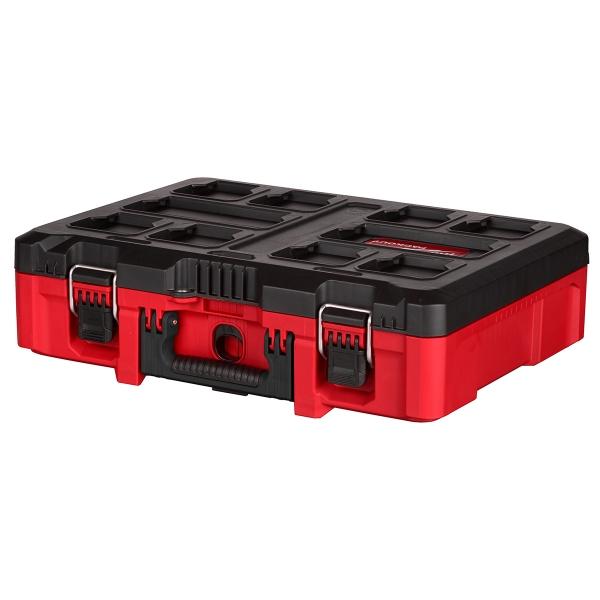 CAJA DE ALMACENAMIENTO PACKOUT CON INSERTO 15.01 X 38 X 52.9 CM MILWAUKEE