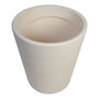 MACETA DE PLÁSTICO REDONDA EXTRA GRANDE BEIGE MATE 18 PULGADAS