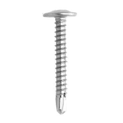 BOLSA DE 500 TORNILLOS PARA METAL AUTOPERFORANTE DE 1 1/4 DE PULGADA GRIS