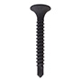 BOLSA DE 100 TORNILLOS PARA TABLAROCA ROSCA FINA DE 3.5 X 28.6 MM NEGRO