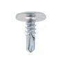 TORNILLOS CABEZA PLANA ACERO 8 X 1/2 AUTOPERFORANTE PARA METAL BOLSA DE 100 PIEZAS