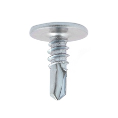 TORNILLOS CABEZA PLANA ACERO 8 X 1/2 AUTOPERFORANTE PARA METAL BOLSA DE 100 PIEZAS