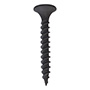 BOLSA DE 100 TORNILLOS PARA TABLAROCA ROSCA FINA DE 3.5 X 28.6 MM NEGRO