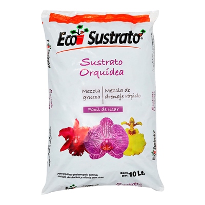 SUSTRATO PARA ORQUÍDEAS 10 L ECOSUSTRATO