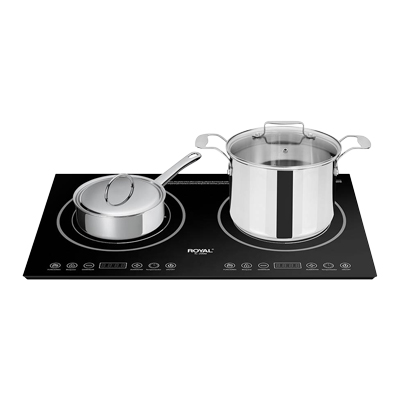 PARRILLA ELÉCTRICA 66 CM INDUCCIÓN NEGRO