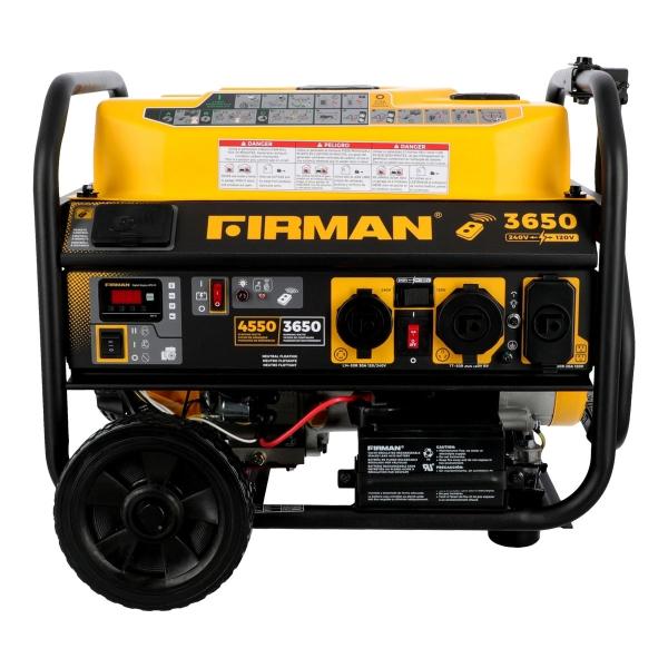 GENERADOR DE LUZ A GASOLINA PORTÁTIL 4550 WATTS