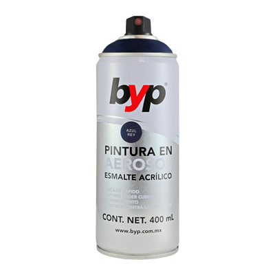 PINTURA EN AEROSOL AZUL PARA INTERIOR Y EXTERIOR DE SECADO RÁPIDO