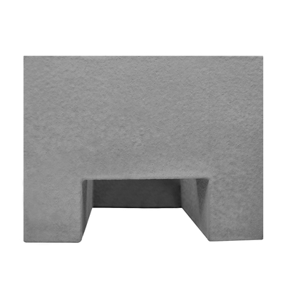 MOLDURA GÁRGOLA CONTEMPO 15 X 20 X 20 CM GRIS