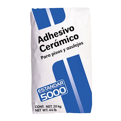 ADHESIVO CERÁMICO 5000 BLANCO MATE 20 KG
