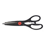 TIJERAS / PINZAS DE ACERO INOXIDABLE PARA ASAR 21 X 7.5 CM NEGRO