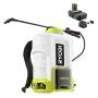 ONE+ 18V ROCIADOR QUÍMICO DE MOCHILA INALÁMBRICO DE 4 GAL. CON BATERÍA DE 2.0 AH Y CARGADOR
