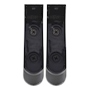 JUEGO DE SOPORTES PARA TUBO OVAL CRN NEGRO