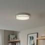 PLAFÓN ILUMINADO LED SOBREPONER CUADRADO 20 W BLANCO PARA INTERIOR
