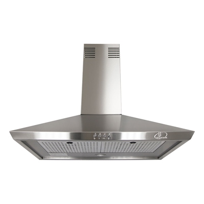 CAMPANA DE COCINA DE PARED 76 CM ACERO INOX PURIFICADORA Y EXTRACTORA