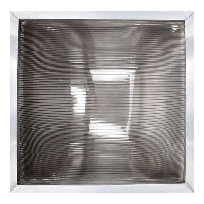 DOMO DE POLICARBONATO 90 X 90CM SIN VENTILA