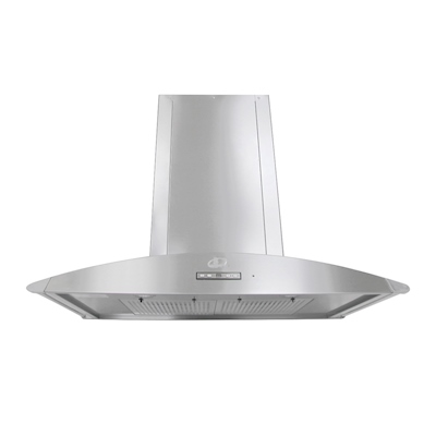 CAMPANA DE COCINA DE ISLA VENECIA 106 CM ACERO INOX DOBLE FUNCIÓN EXTRACTORA Y PURIFICADORA
