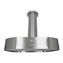 CAMPANA DE COCINA DE ISLA VULCANO 90 CM ACERO INOX PURIFICADORA