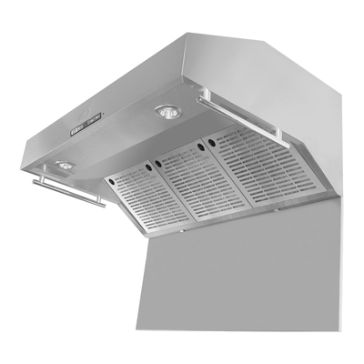 CAMPANA DE COCINA DE PARED RETRO 92 CM ACERO INOX DOBLE FUNCIÓN