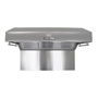CAMPANA DE COCINA DE PARED RETRO 80 CM ACERO INOX CON DOBLE FUNCIÓN EXTRACTORA Y PURIFICADORA