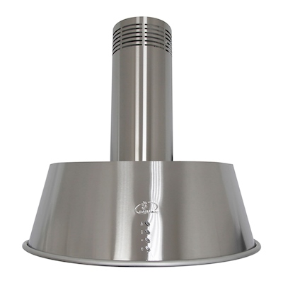 CAMPANA DE COCINA DE PARED ZEUS 60 CM ACERO INOX CON FUNCIÓN EXTRACTORA Y PURIFICADORA