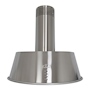 CAMPANA DE COCINA DE PARED ZEUS 60 CM ACERO INOX CON FUNCIÓN EXTRACTORA Y PURIFICADORA