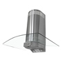 CAMPANA DE COCINA DE PARED MILENIUM 80 CM PLATA PURIFICADORA Y EXTRACTORA