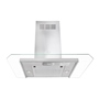 CAMPANA DE COCINA DE PARED OPALO 90 CM ACERO INOX PURIFICADORA Y EXTRACTORA