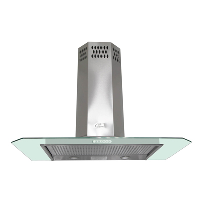 CAMPANA DE COCINA DE PARED PLATINUM 100 CM ACERO INOX PURIFICADORA Y EXTRACTORA