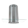 CAMPANA DE COCINA DE ISLA POLONIA 90 CM PLATA PURIFICADORA Y EXTRACTORA