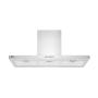 CAMPANA DE COCINA DE PARED 90 CM PLATA 3 VELOCIDADES