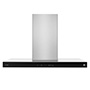 CAMPANA DE COCINA DE PARED 90 CM PLATA EXTRACTORA Y PURIFICADORA