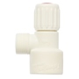 VÁLVULA ANGULAR TERMOFUSIONABLE DE 2 CM POLIPROPILENO BLANCA