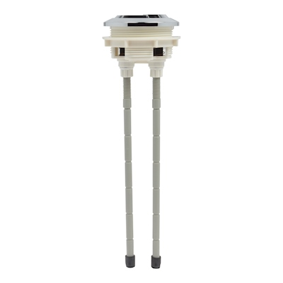 BOTÓN DE DESCARGA DUAL 5.8 CM PLATA FLUIDMASTER