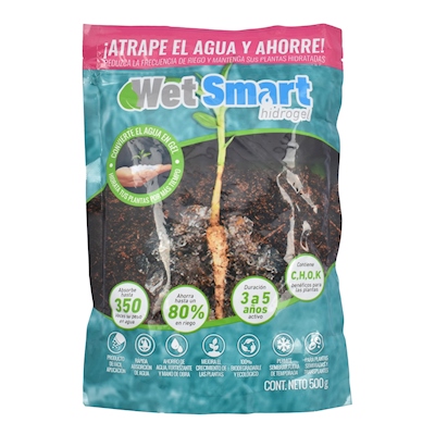 HIDROGEL DE 500 GR TRANSPARENTE WET SMART