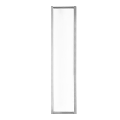 VENTANA FIJA ALUMINIO 30X120 FIJO NATURAL