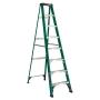 ESCALERA DE TIJERA DE FIBRA DE VIDRIO 8 PIES 175 K