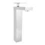 LLAVE PARA LAVABO MONOMANDO CROMO A LAVABO CUELLO ALTO ESTILO MODERNO
