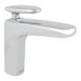 LLAVE PARA LAVABO MONOMANDO CROMO A LAVABO RESISTENTE A LA CORROSIÓN INCLUYE CONTRA