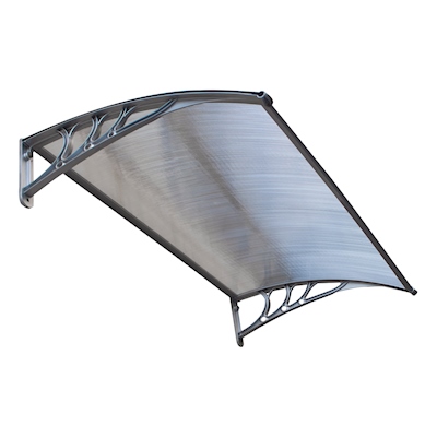 MARQUESINA POLICARBONATO TP-1200 120 X 103 CM TRANSPARENTE
